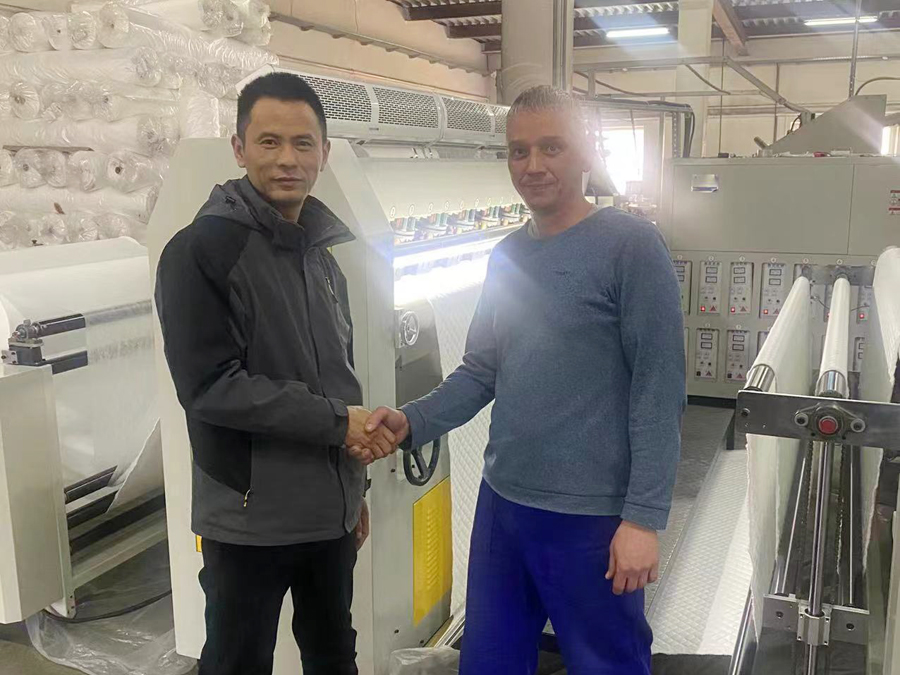 土耳其客户购买超声波缝绽机